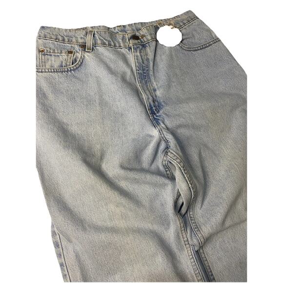 Vintage Woman’s Levi’s 550 Light Wash Denim Jeans Size 31/31 Made In USA - Picture 3 of 6